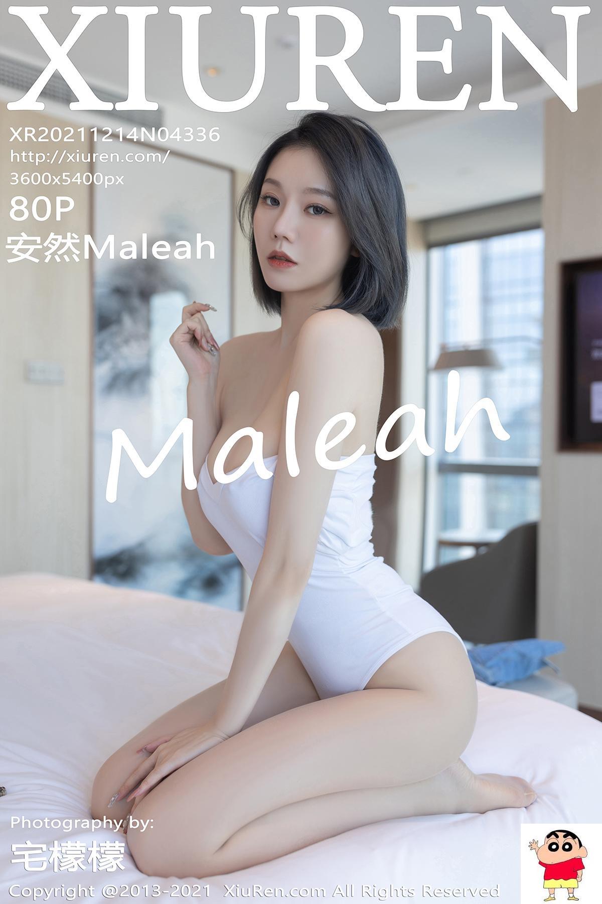 【XiuRen秀人网】2021.12.14 Vol.4336 安然Maleah 完整版无水印写真【56P】