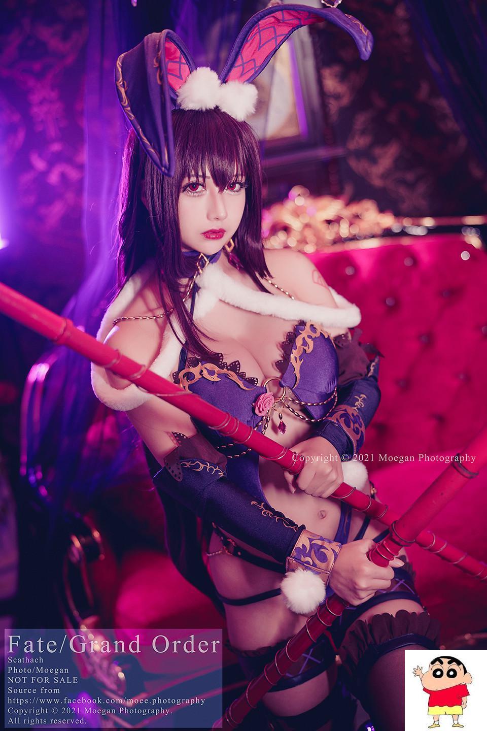 [沖田凛花Rinka] Scathach, bunny ver. (Fate Grand Order) (10P)